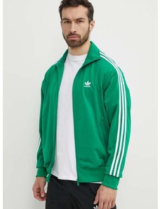 Pulover adidas Originals moški, zelena barva, IU0762