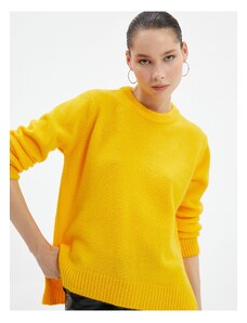 Koton Osnovni pulover za pletenine Vrat posadke z dolgimi rokavi