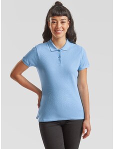 Polo Fruit of the Loom Women's Blue T-shirt