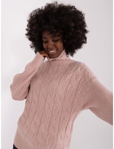 Fashionhunters Sweater-AT-SW-23401.97P-dark pink