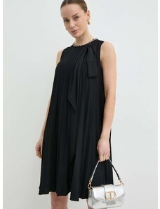 Obleka Nissa črna barva, RC14842