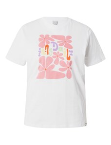 Iriedaily Majica 'De La Fleur' pastelno rumena / lila / rdeča / bela