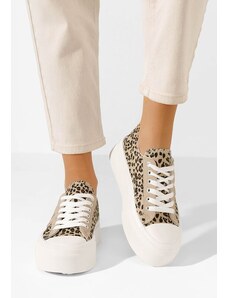 Zapatos Ženski teniški čevlji Noralda leopardi