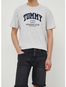 Jeans kratke hlače Tommy Jeans moške, črna barva, DM0DM18784