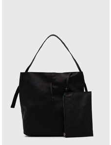 Usnjena torbica Marc O'Polo črna barva, 40212191101138