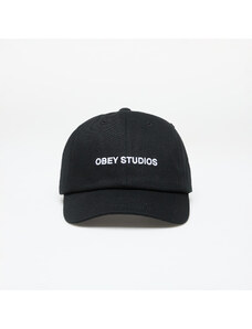 OBEY Clothing OBEY Studios Strap Back Hat Black