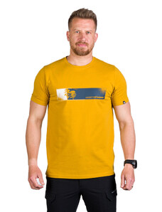 Northfinder Moška pohodniška elastična majica zračna DUSTY goldenyellow