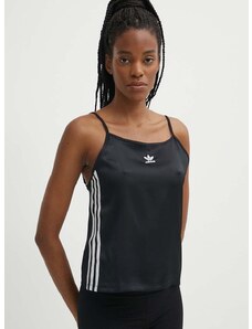 Top adidas Originals ženski, črna barva, IU2417