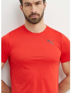 Kratka majica za vadbo Puma Favourite Blaster rdeča barva