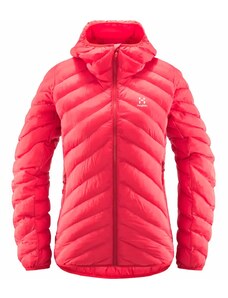 Women's jacket Haglöfs Sarna Mimic hood W red,M