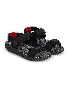 Otroški sandali HUGO črna barva