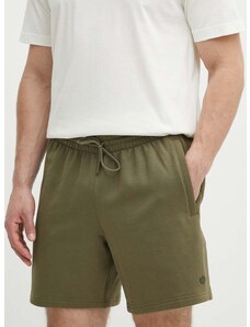 Bombažne kratke hlače adidas Originals zelena barva, IR7878