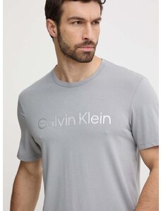 Majica lounge Calvin Klein Underwear siva barva, 000NM2264E