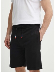 Bombažne kratke hlače Rossignol črna barva, RLKMP21