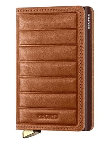 Usnjena denarnica Secrid rjava barva, SEl-Cognac