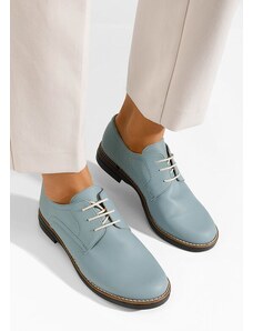 Zapatos Oxford čevlji Otivera V4 svetlo modra