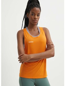 Športni top Mammut Massone Sport ženski, oranžna barva