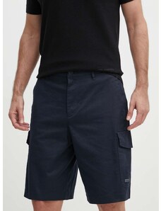 Kratke hlače Armani Exchange moške, mornarsko modra barva, 3DZS07 ZN3TZ