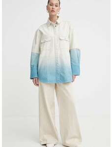 Jeans jakna Stine Goya ženska, bež barva, SG5630