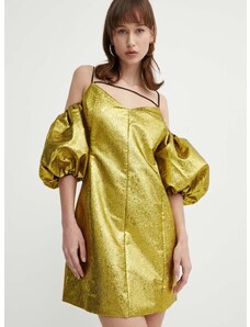 Obleka Stine Goya rumena barva