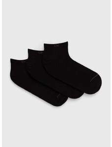 Nogavice Calvin Klein 6-pack moške, črna barva, 701222232