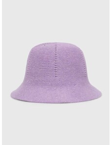 Otroški klobuk United Colors of Benetton vijolična barva