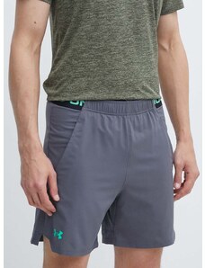 Kratke hlače za vadbo Under Armour Vanish siva barva