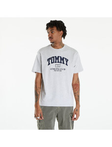 Tommy Hilfiger Tommy Jeans Varsity Logo T-Shirt Silver Grey