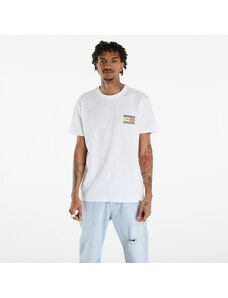 Tommy Hilfiger Tommy Jeans Oversized Serif Flag Back Logo T-Shirt White