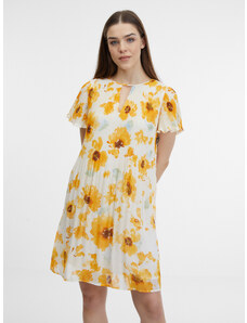Orsay Yellow-Beige Women's Floral Dress - Women