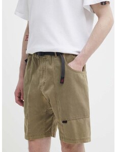 Bombažne kratke hlače Gramicci Gadget Short zelena barva