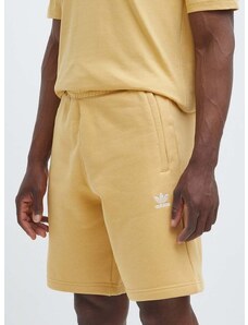 Kratke hlače adidas Originals moške, rumena barva, IR7815