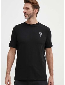 Kratka majica Karl Lagerfeld moška, črna barva, 542221.755026