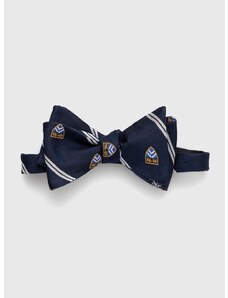 Svilen metuljček Polo Ralph Lauren mornarsko modra barva, 712926099
