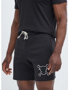 Bombažne kratke hlače Puma PUMA X ONE PIECE črna barva, 624669