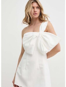 Poročna obleka Bardot BELLA bela barva, 58524DB
