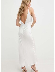 Poročna obleka Bardot CAPRI bela barva, 58316DB