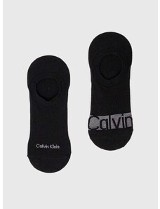 Nogavice Calvin Klein 4-pack moške, črna barva, 701229667