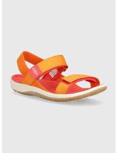 Otroški sandali Keen ELLE BACKSTRAP oranžna barva