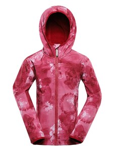 Children's softshell jacket ALPINE PRO HOORO chilli variant pb