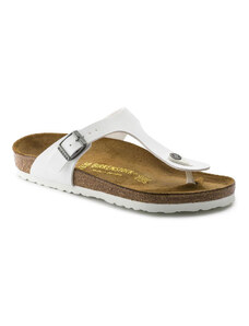 Birkenstock Gizeh Birko-Flor Regular Fit Unisex - Sandali Birkenstock - Bela - 0745531-7.5