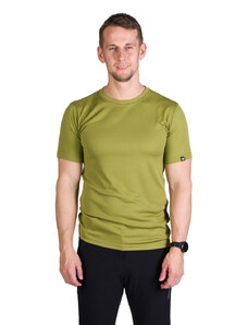 Northfinder Moška hitrosušeča tehnična majica SAVERIO macawgreen