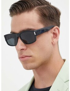 Sončna očala Saint Laurent moška, črna barva, SL 689