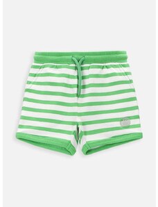 Kratke hlače za dojenčka Coccodrillo zelena barva