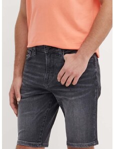 Jeans kratke hlače Boss Orange moške, siva barva, 50513498