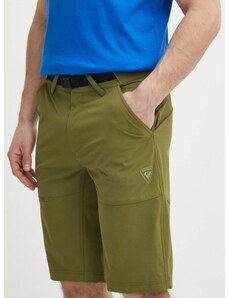Pohodne kratke hlače Rossignol Active zelena barva, RLMMP28