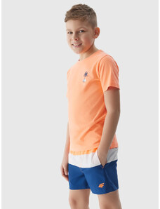4F Boys' Boardshorts Beach Shorts - Orange
