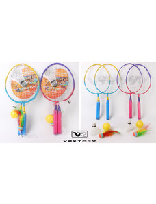 Otroški set za badminton s 3 žogicami - VEKTORY SPORT