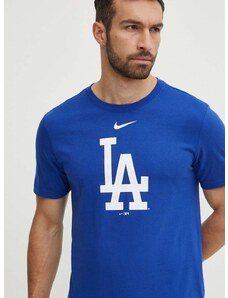 Bombažna kratka majica Nike Los Angeles Dodgers moška