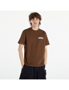 Carhartt WIP University Script Short Sleeve T-Shirt UNISEX Lumber/ White